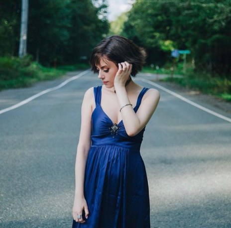 Vee as Alice Cullen New Moon Rebecca Taylor Dress