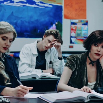 Cullen siblings at Forks High School